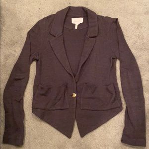 Cotton Grey Blazer